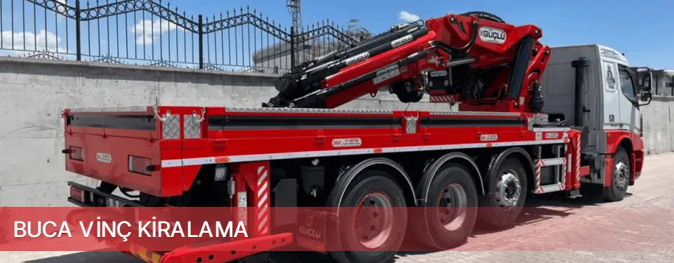 Buca İlçemi Vinç Kiralama